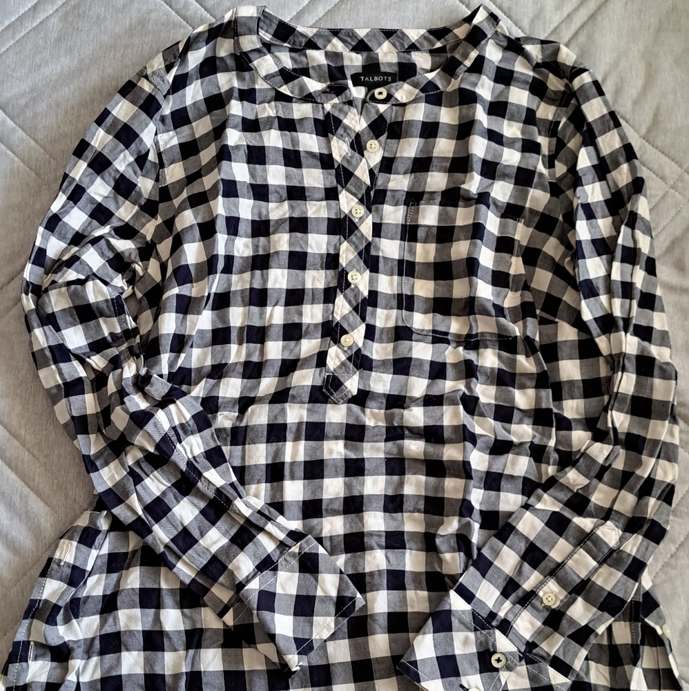 Talbots Tunic Top